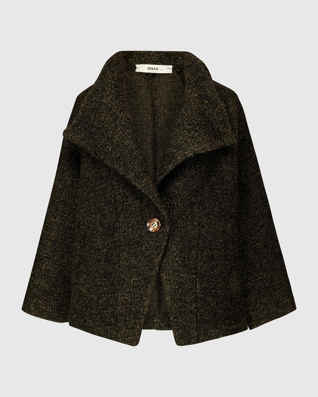 vest met knoop uj651 - Urban by Alembika