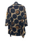 stijlvol cirkelpatroon dames shirt at718 - Alembika