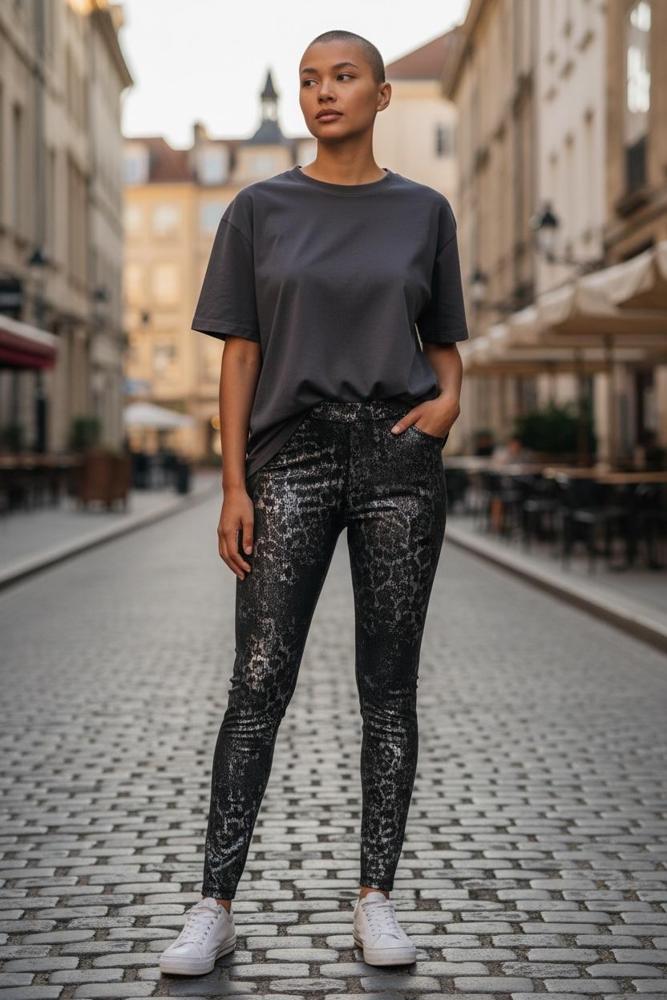trendy damesbroek met print 766085 - Ozai N Kü
