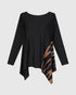 stijlvol asymmetrisch shirt design at728 - Alembika