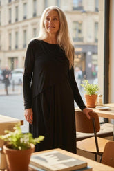 elegante jersey drape jurk 766017 - Ozai N Kü