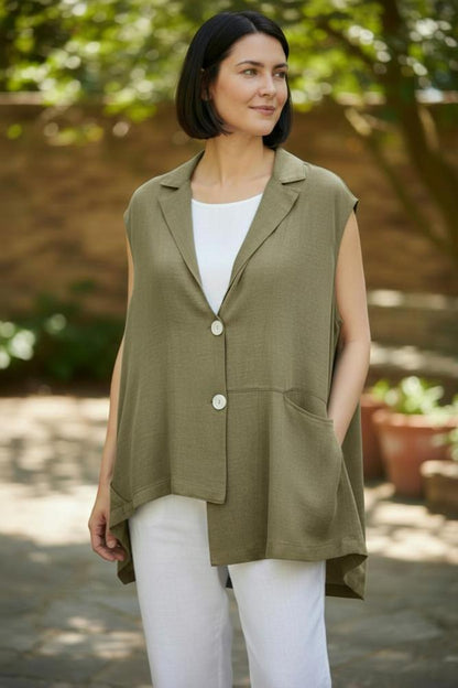 mouwloze vest 25-5158 - Momi