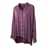 elegante losvallende blouse 25-3486 - Momi