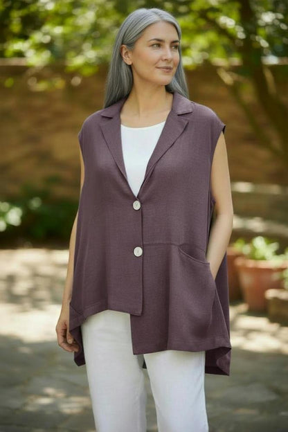 mouwloze vest 25-5158 - Momi