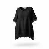 elegant linnen  shirt 7501ss26 - Moonshine