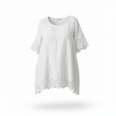 elegant linnen  shirt 7501ss26 - Moonshine