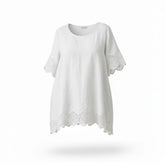 elegant linnen  shirt 7501ss26 - Moonshine