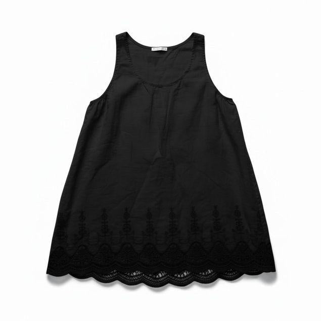 zomerse mouwloze top 7500ss26 - Moonshine