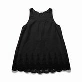 zomerse mouwloze top 7500ss26 - Moonshine