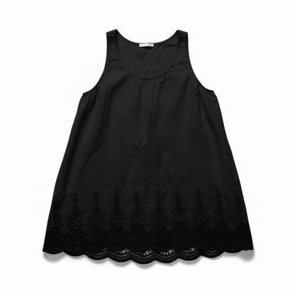 zomerse mouwloze top 7500ss26 - Moonshine