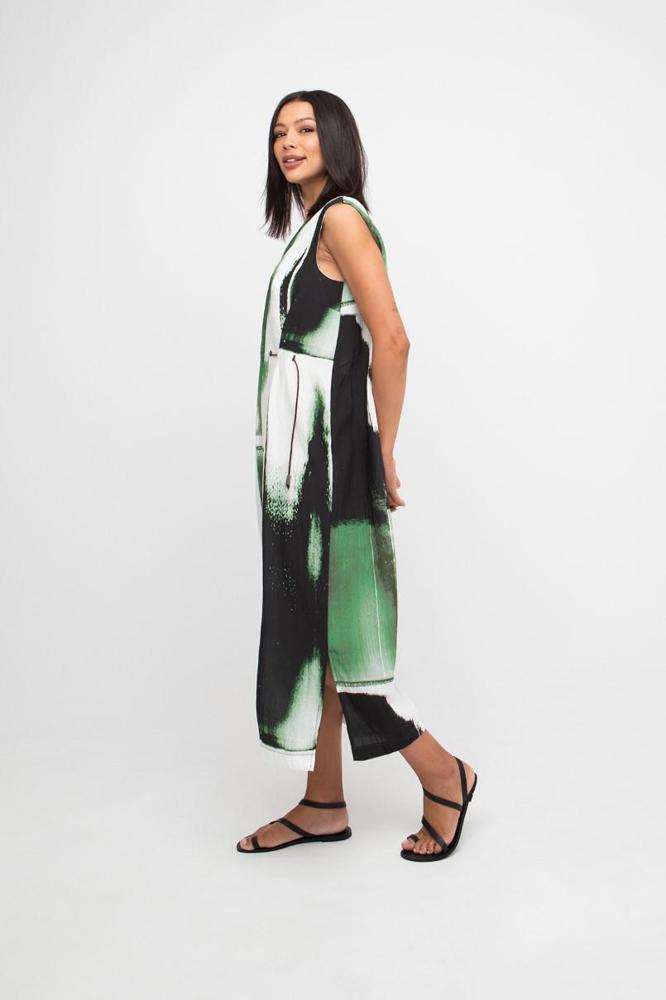 midi jurk met design 861274 - Ozai N Kü