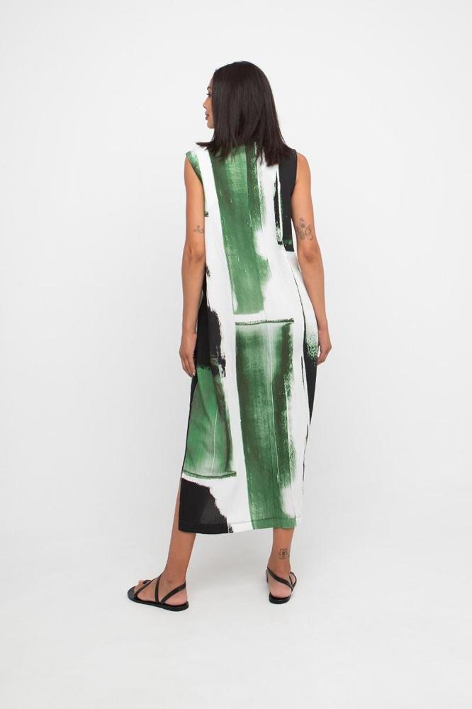 midi jurk met design 861274 - Ozai N Kü