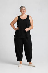 zomerse mouwloze top 7500ss26 - Moonshine