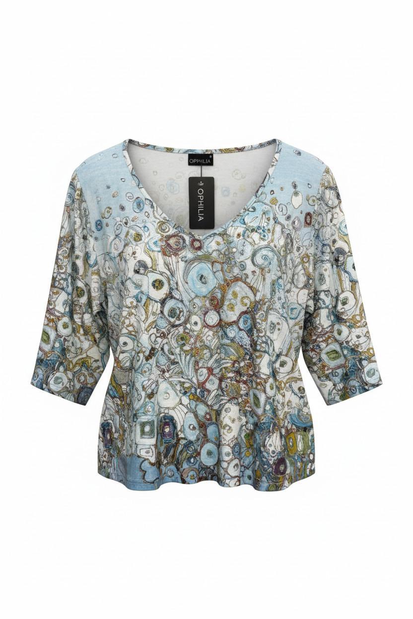 shirt met print annabelle - Ophilia