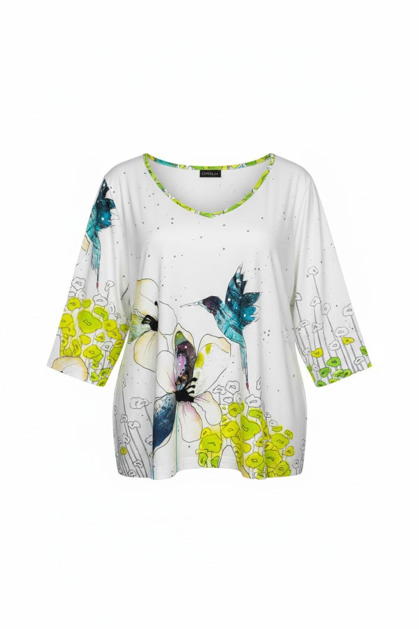 shirt met print annabelle - Ophilia