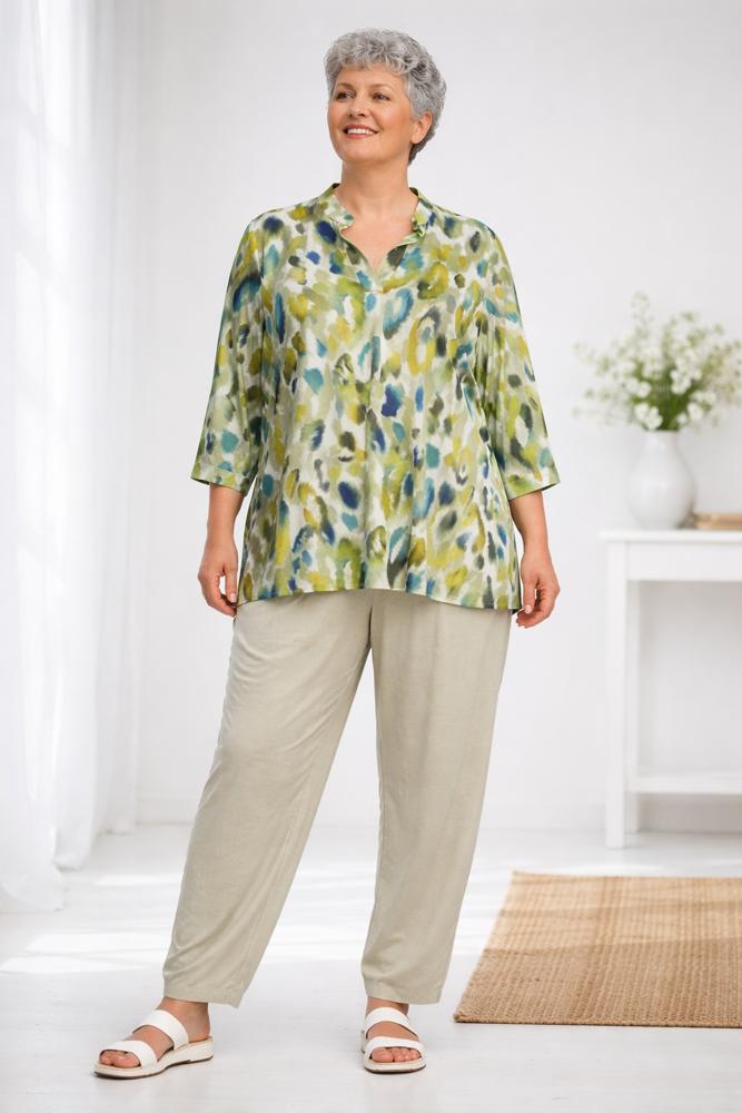 stijlvolle bloemenprint tuniek melani - Ophilia