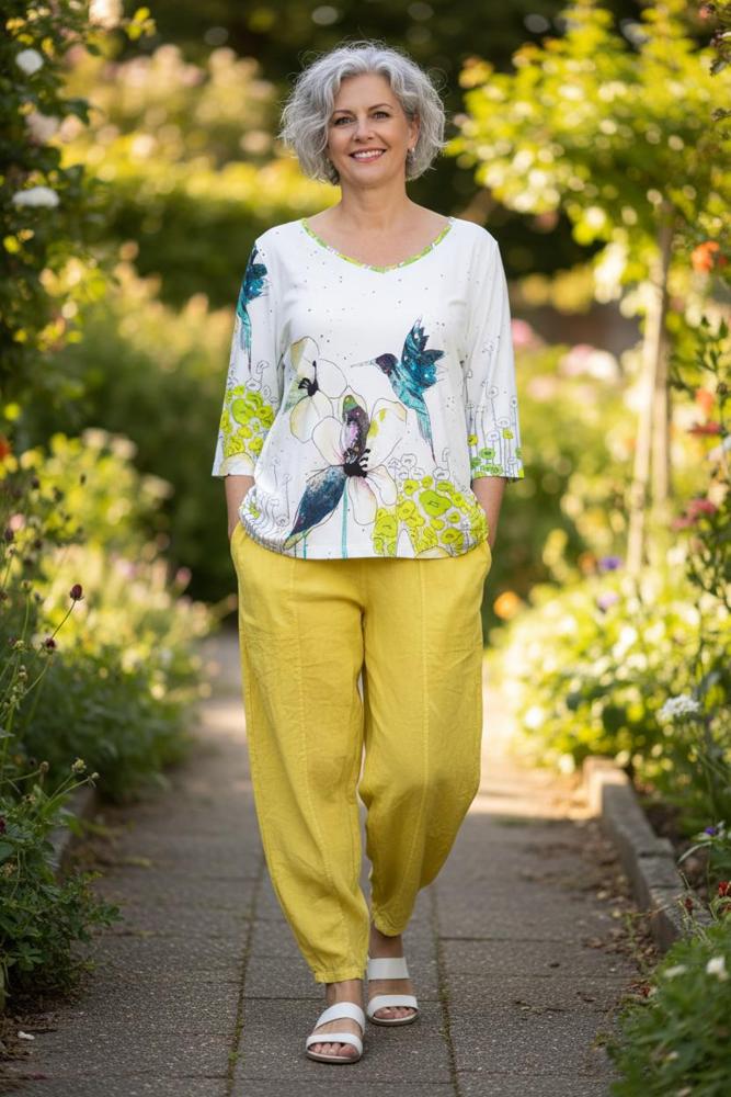 shirt met print annabelle - Ophilia