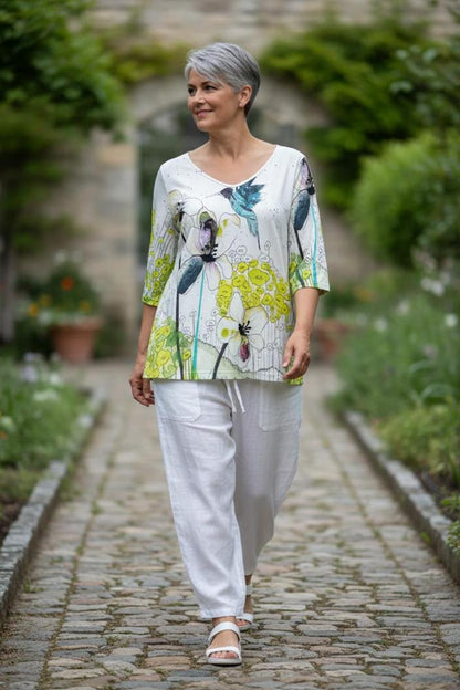 shirt met print annabelle - Ophilia