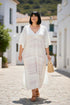 elegante doorschijnende zomerjurk palermo - Ophilia