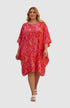 luchtige zomerjurk met print 9327 - Vincenzo Allocca