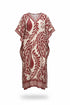 boho maxi jurk met print 8757 - Studio Amour