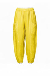 linnen comfort broek 7523ss26 - Moonshine