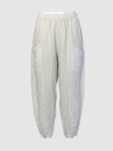 linnen comfort broek 7523ss26 - Moonshine