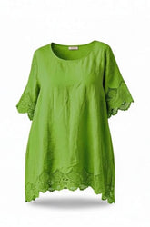 elegant linnen  shirt 7501ss26 - Moonshine