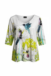 bloemenprint shirt annabelle k - Ophilia