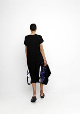 artistieke viscose midi-jurk 860364 - Ozai N Kü