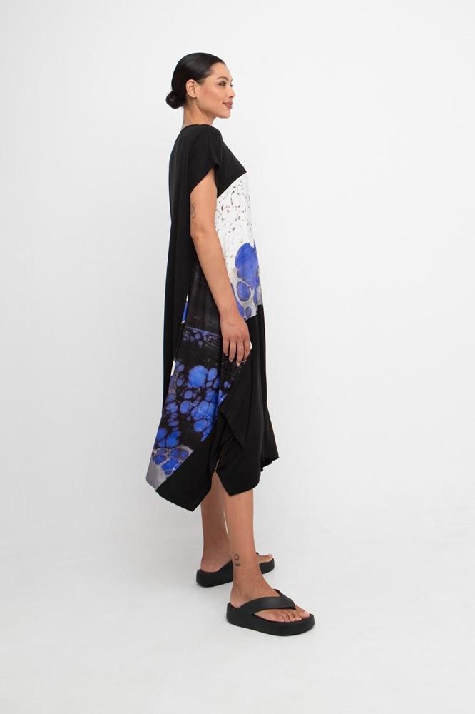 maxi jurk met abstracte print 860384 - Ozai N Kü