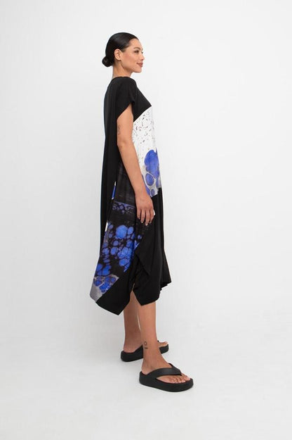 maxi jurk met abstracte print 860384 - Ozai N Kü