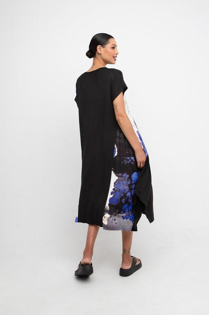 maxi jurk met abstracte print 860384 - Ozai N Kü