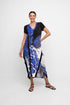maxi jurk met abstracte print 860384 - Ozai N Kü