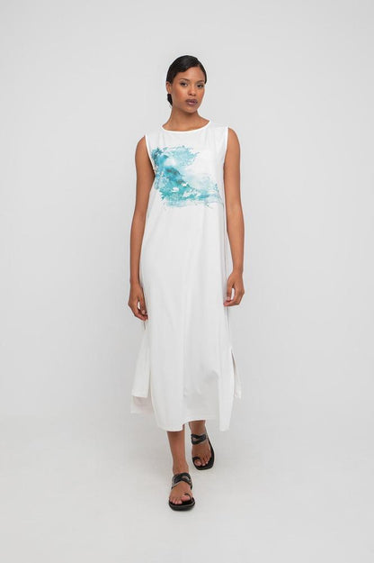 maxi jurk met print 860538 - Ozai N Kü