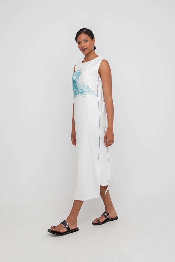 maxi jurk met print 860538 - Ozai N Kü