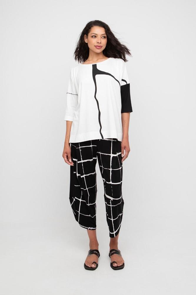 abstracte katoenen shirt  860824 - Ozai N Kü