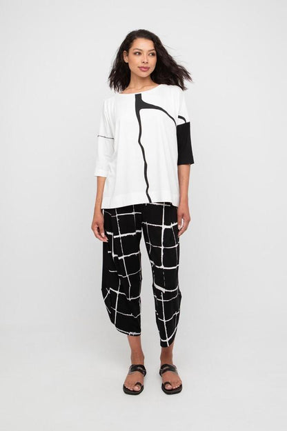 abstracte katoenen shirt  860824 - Ozai N Kü