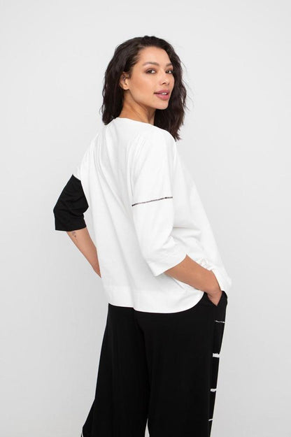 abstracte katoenen shirt  860824 - Ozai N Kü