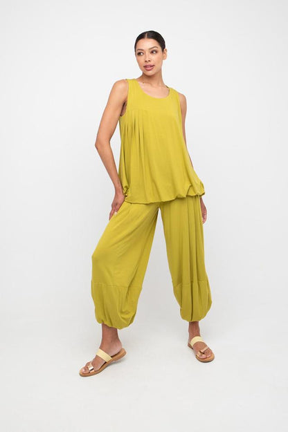 broek met plooien 861034 - Ozai N Kü