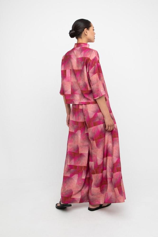 abstracte print shirt 860634 - Ozai N Kü