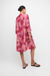 geometrische print jurk 860654 - Ozai N Kü