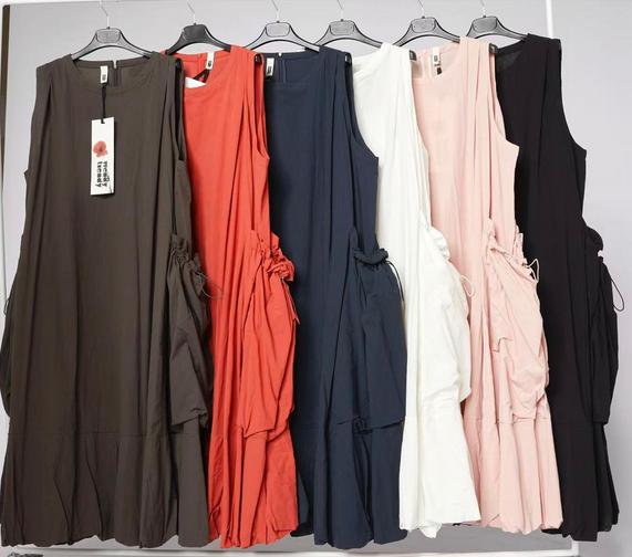 stijlvolle katoenen maxi jurk 250666 - wendy trendy