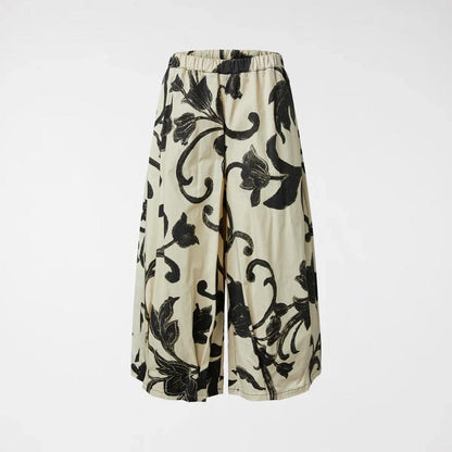 wijde broek met bloemenprint 826008 - wendy trendy