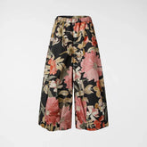 floral katoenen zomerbroek 826010 - wendy trendy