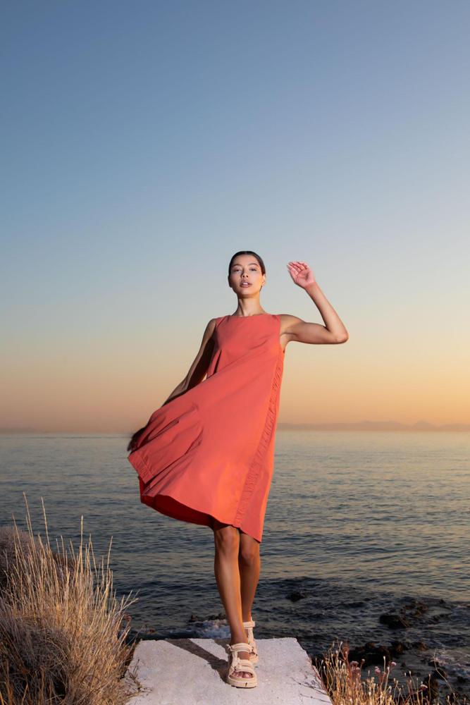 elegante katoenen zomerjurk 860324 - Ozai N Kü