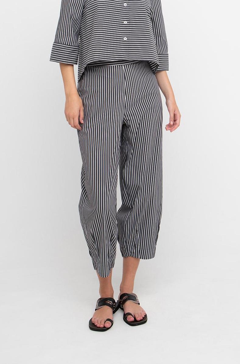 gestreepte broek 860024 - Ozai N Kü