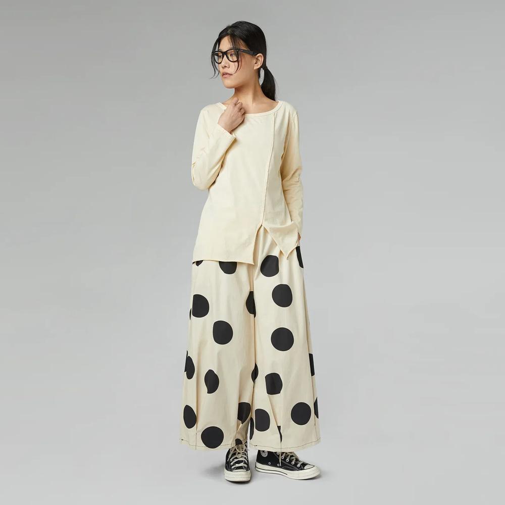 stijlvolle wijde polkadot broek 826009 - wendy trendy