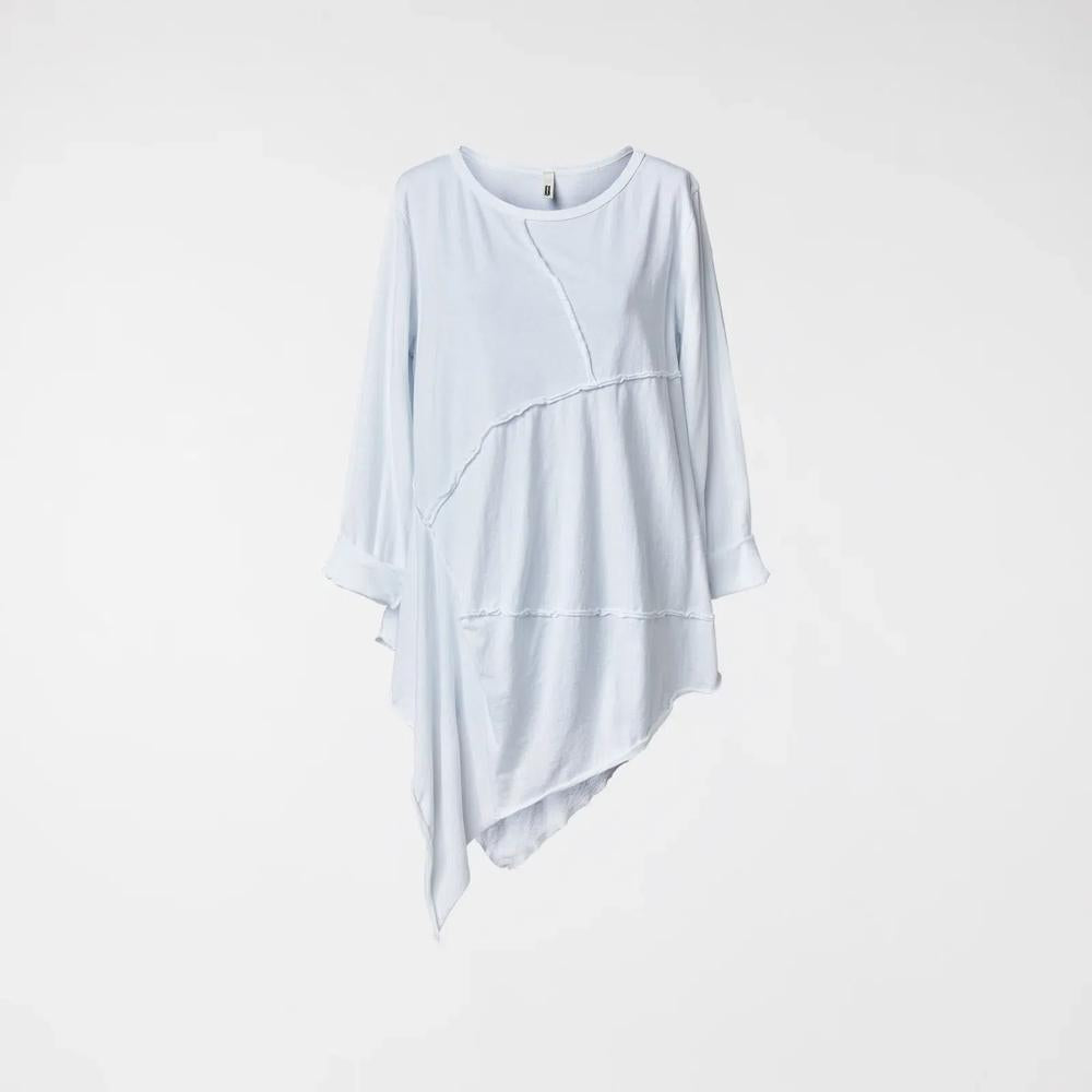 asymmetrisch katoenen shirt 126020 - wendy trendy