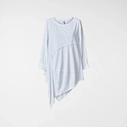 asymmetrisch katoenen shirt 126020 - wendy trendy